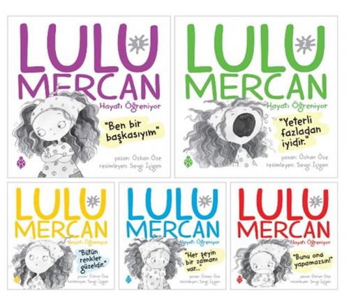 Lulu Mercan ayatı Öğreniyor Seti (5 Kitap)