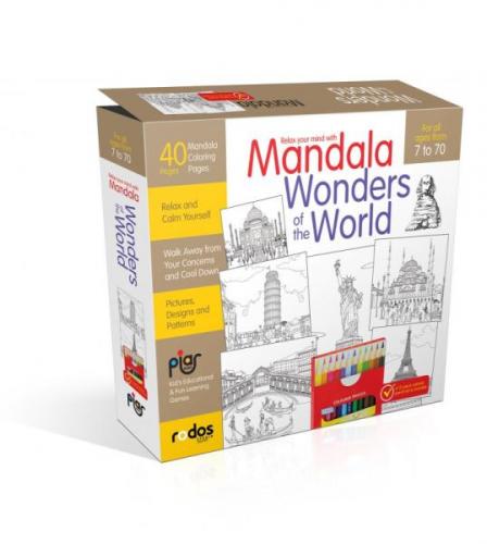 Mandala, Wonders Of The World - For All Ages From 7 To 70 - A12-piece-