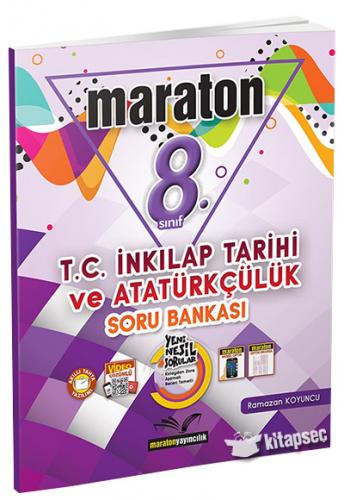 MARATON 8.SINIF İNKİLAP TARİHİ VE ATATÜRKÇÜLÜK SORU BANKASI