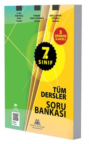 Marsis Yayınları 7. Sınıf Tüm Dersler Soru Bankası