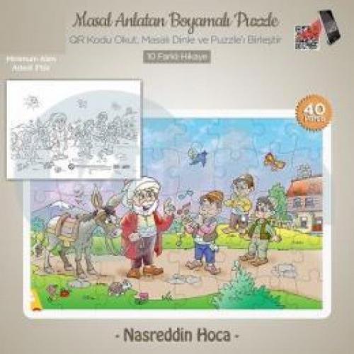 MASAL ANLATAN BOYAMALI PUZZLE NASREDDİN HOCA