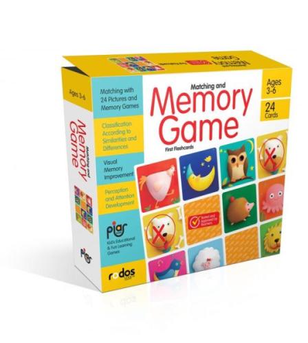 Matching and Memory Game - First Flashcards - Ages 3-6 Matching and Memory Game - First Flashcards - Ages 3-6