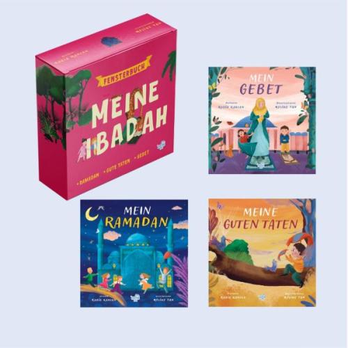 Meıne Ibadah ''Almanca Benim İçin Seti'' 3 Pencereli Kitap