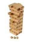 MI TOYS JENGA KULE OYUNU ( DENGE OYUNU ) AHŞAP 48 PARCA ----