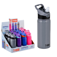 MIKRO MT-2515-12 600ml ALİMİNYUM MATARA (tek ürün gönderilecektir, fotoğraf temsilidir)