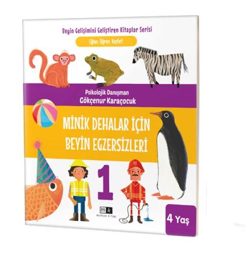 Minik Dehalar İçin Beyin Egzersizleri 4+ Yaş Minik Dehalar İçin Beyin Egzersizleri 4+ Yaş
