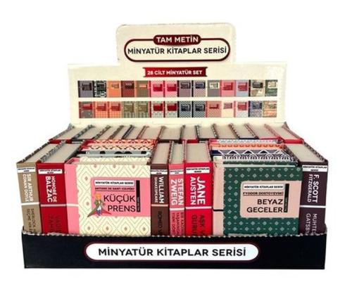 Minyatür Kitaplar Serisi - 28 Kitap Takim