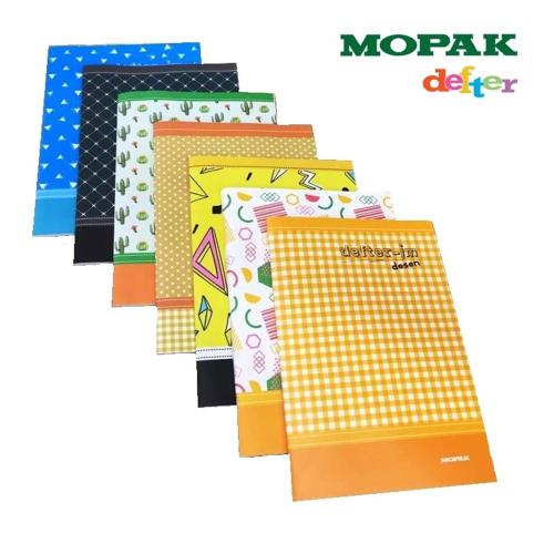 MOPAK 100 YAPRAK KARELİ DEFTER BÜYÜK BOY PP KAPAK