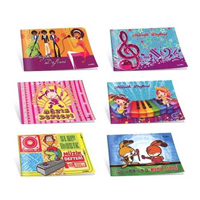 MOPAK MÜZİK DEFTERİ KÜÇÜK 20YP. ÖZEL FİYAT ----