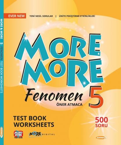 MORE MORE 5.SINIF TEST BOOK WORKSHEETS