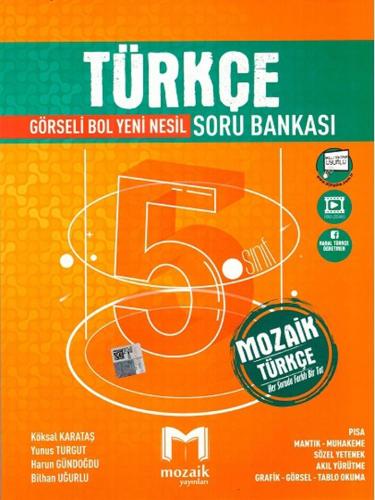 MOZAİK 5.SINIF TÜRKÇE SORU BANKASI