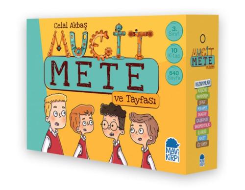 Mucit Mete ve Tayfasi 3. Sinif Hikaye Seti - 10 Kitap Takim