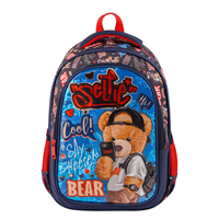 MUGGLE MU-3809 COOL BEAR İLKOKUL SIRT ÇANTASI *EK KAMPANYA* (tek ürün gönderilecektir, fotoğraf temsilidir)