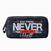 MUGGLE PT-9925 KALEM ÇANTASI NEVER GIVE UP ( KALEMLİK ) *EK KAMPANYA* (tek ürün gönderilecektir, fotoğraf temsilidir)
