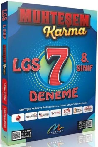 Muhteşem Yayınları 2023 LGS 7 li Karma Deneme Seti Muhteşem Yayınları 2023 LGS 7 li Karma Deneme Seti