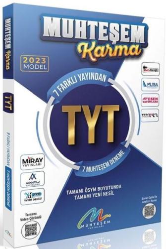 Muhteşem Yayınları 2023 TYT 7 li Karma Deneme Seti Muhteşem Yayınları 2023 TYT 7 li Karma Deneme Seti