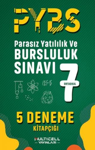 Multicell Yayınları Pybs Deneme Sınavı-7. Sınıf