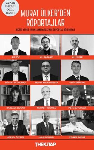 Murat Ülker'den Röportajlar (Ciltli)