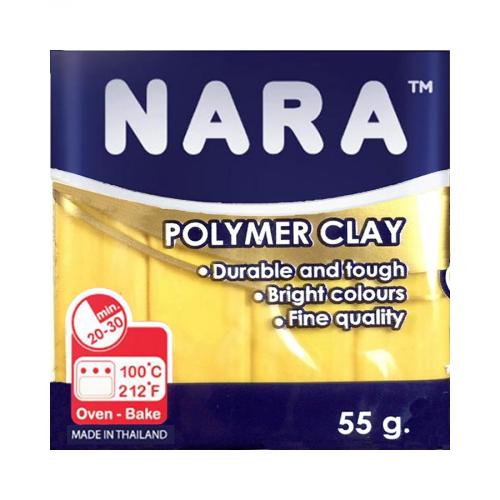 NARA POLYMER CLAY 55gr.AMBER YELLOW (tek ürün gönderilecektir, fotoğraf temsilidir)