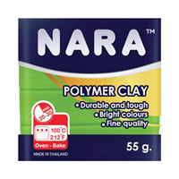NARA POLYMER CLAY 55gr.GRASS GREEN