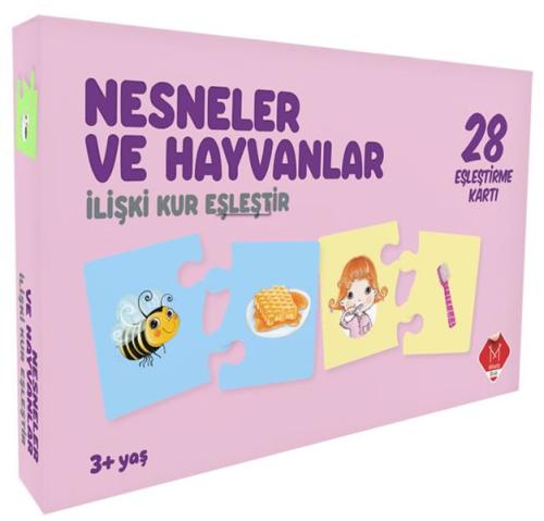 Nesneler ve Hayvanlar İlişki Kur Eşleştir 3 Yaş Nesneler ve Hayvanlar İlişki Kur Eşleştir 3 Yaş