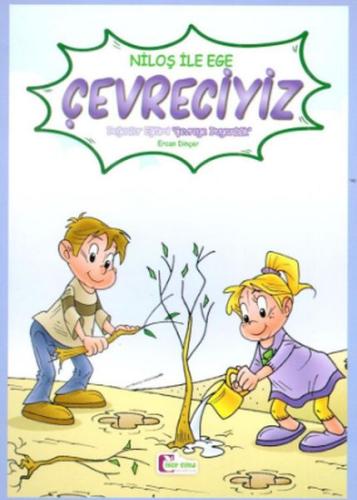 Niloş İle Ege - Çevreciyiz 35*50 Kuşe Kağıt -Renkli Hikaye Niloş İle Ege - Çevreciyiz 35*50 Kuşe Kağıt -Renkli Hikaye