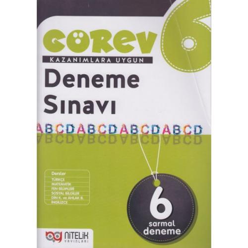 NİTELİK 6.SINIF GÖREV 6apos;LI SARMAL DENEME