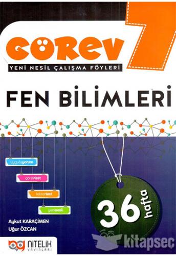 NİTELİK 7.SINIF FEN BİLİMLERİ GÖREV SORU BANKASI