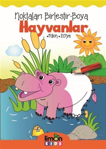 Noktaları Birleştir Boya Hayvanlar 1'den 20'ye Noktaları Birleştir Boya Hayvanlar 1'den 20'ye