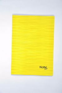 NOTTE DİKİŞLİ PLASTİK KAPAK A4 PASTEL OKUL DEFTERİ 60 YAPRAK ÇİZGİLİ --
