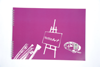 NOTTE RESİM BLOK ( DEFTERİ ) SPRALLİ KUŞE KAPAK 35x50 15 YAPRAK