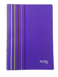 NOTTE SPRALLİ PLASTİK KAPAK A4 ARC DEFTER 100 YAPRAK ÇİZGİLİ ----