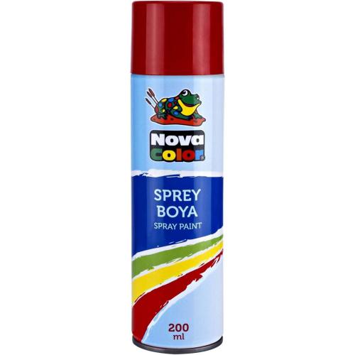 NOVA COLOR KIRMIZI SPREY BOYA 200 ML