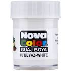 Nova Color Guaj Boya Şişe 12 Lİ Beyaz NC-107