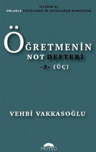 Öğretmenin Not Defteri 3 (Üç) Öğretmenin Not Defteri 3 (Üç)