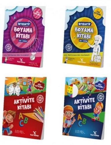 Okul Öncesi Aktivite Seti 4-6 Yaş (4 Kitap)