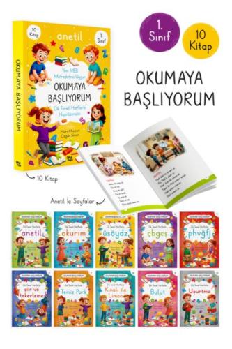 Okumaya Başlıyorum – ANETİL 10 Kitap Okumaya Başlıyorum – ANETİL 10 Kitap