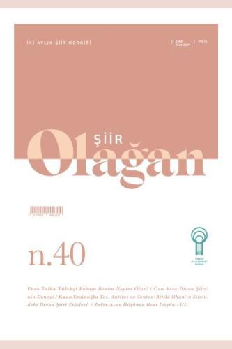 Olağan Şiir (40. Sayı) Olağan Şiir (40. Sayı)