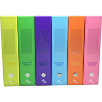 ÖNDER/ RAINBOW COLORS MAGAZİNLİK (PVC) PEMBE -