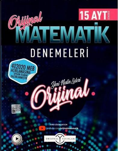 ORİJİNAL ÖZEL DENEME AYT MATEMATİK 15 Lİ - 2020