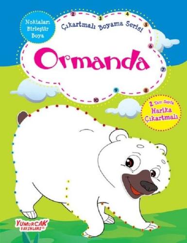 Ormanda - Çıkartmalı Boyama Serisi Ormanda - Çıkartmalı Boyama Serisi