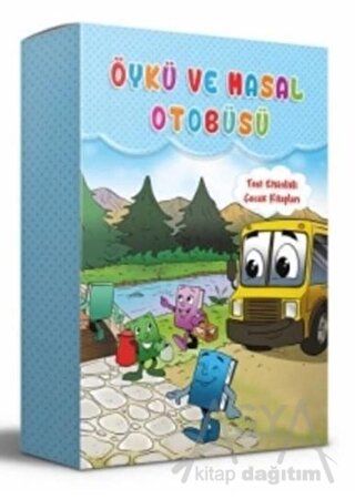 Bizim Kupa 3. ve 4. Sınıflar İçin Öykü ve Masal Otobüsü 8 Kitap Kutulu