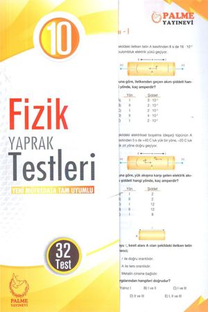Palme 10. Sınıf Fizik Yaprak Test (Yeni)