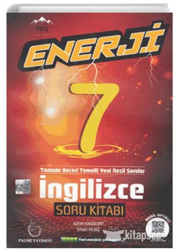 PALME 7.SINIF İNGİLİZCE ENERJİ SORU BANKASI