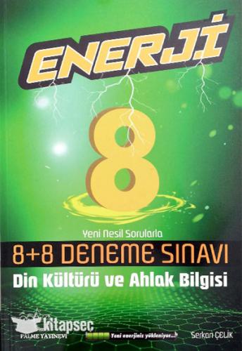 PALME 8.SINIF DİN KÜLTÜRÜ VE AHLAK BİLGİSİ ENERJİ 8+8 DENEME