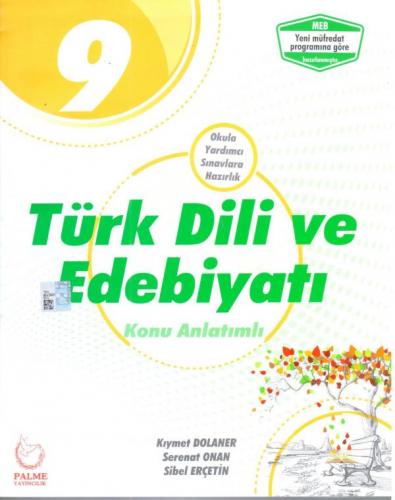 Palme 9. Sınıf Türk Dili ve Edebiyatı Konu Anlatımlı (Yeni)