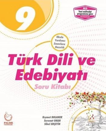 Palme 9. Sınıf Türk Dili ve Edebiyatı Soru Kitabı (Yeni)