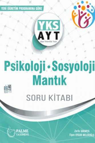 Palme AYT Psikoloji - Sosyoloji Mantık Soru Kitabı (Yeni)
