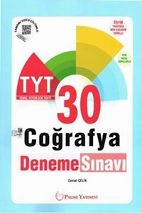 Palme Yayınları TYT Coğrafya 30 Deneme Sınavı