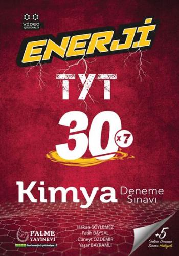 Enerji TYT Kimya 30 Deneme Sınavı